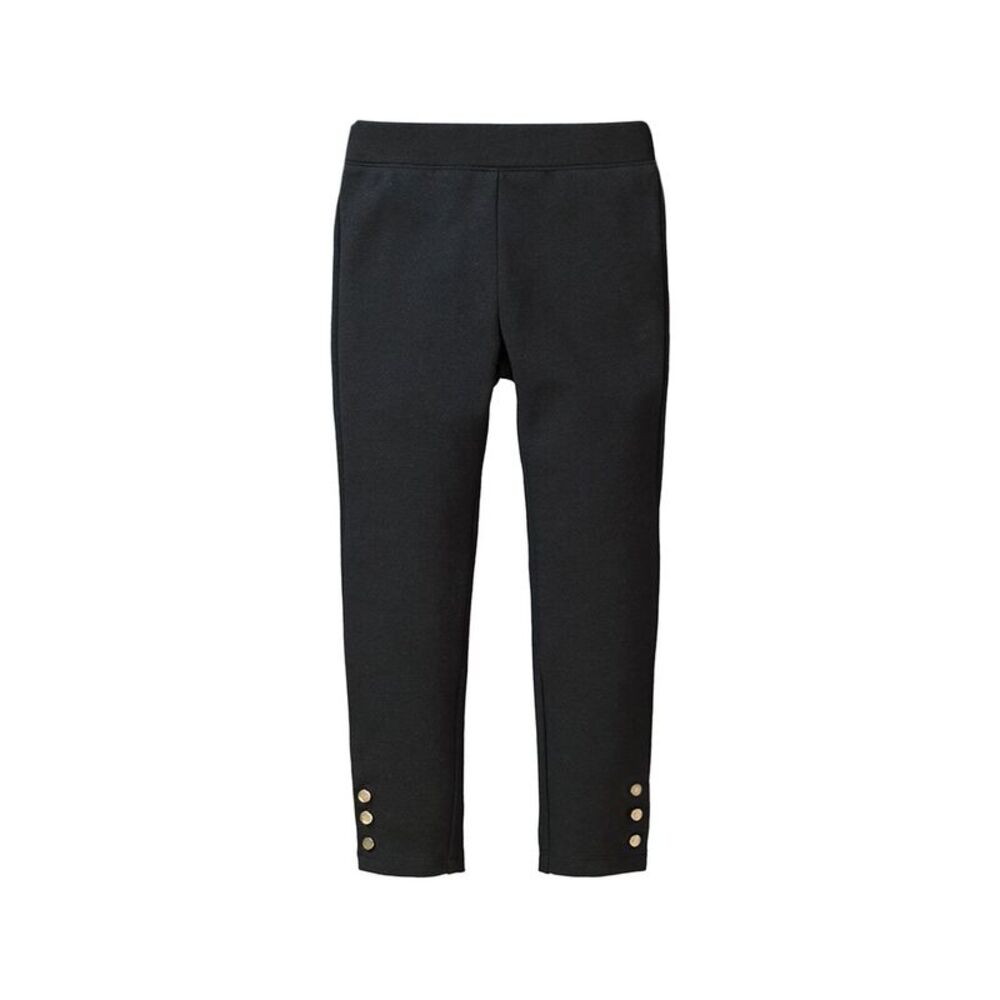 Hope & Henry Girls Button Cuff Ponte Pant